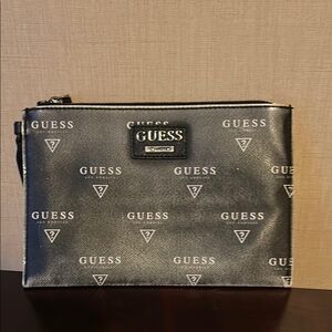 Guess Black wristlet